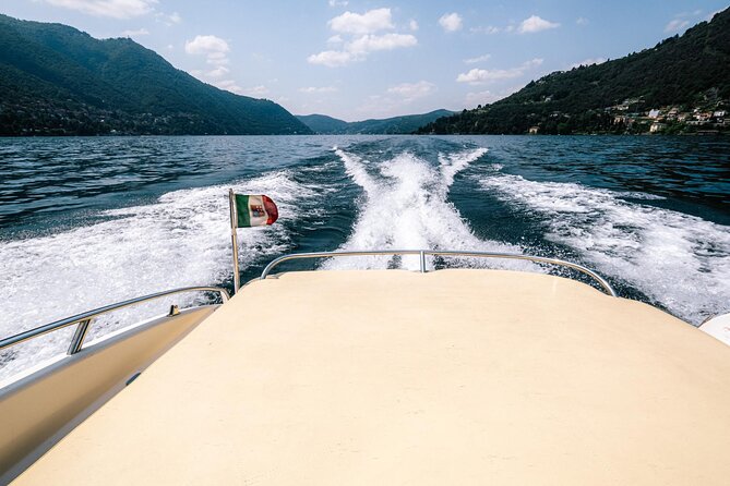 1 Hour Private Cruise on Lake Como Motoscafo Cranchi - Laglio and George Clooney’s Villa Oleandra