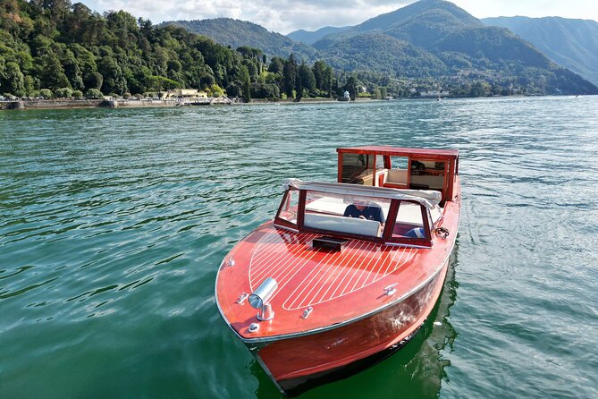 1 Hour Private Wooden Boat Tour on Lake Como 10 pax - Villa Erba and the story of the Erba family