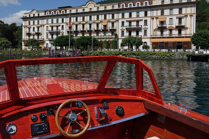 1 Hour Private Wooden Boat Tour on Lake Como 10 pax - Moltrasio and the route toward Laglio