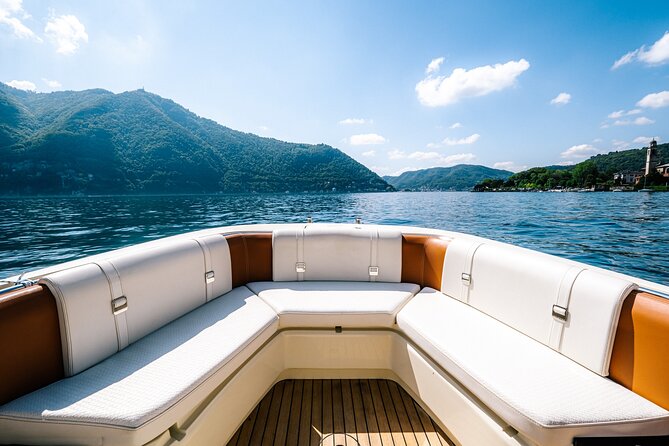 1H Private Cruise Lake Como Tender Yacht Invictus 6 pax - Meeting the boat at Como’s Lario bar