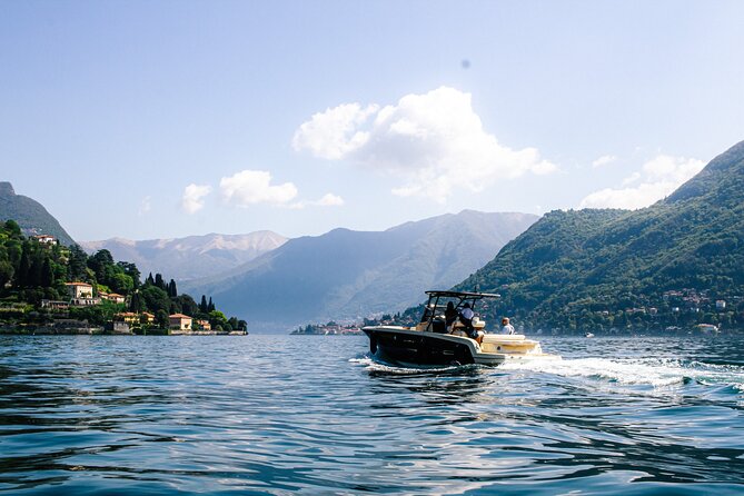1H Private Cruise Lake Como Tender Yacht Invictus 6 pax - Cernobbio and Villa d’Este