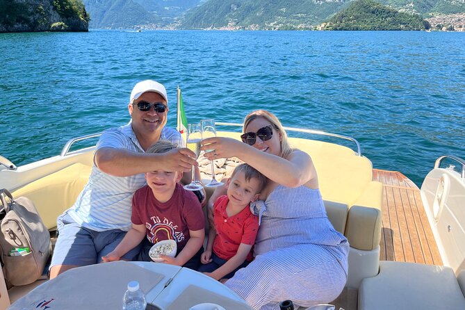 2-Hour Private Tour Sailing on Lake Como with Aperitif - Prosecco Near Villa Pliniana