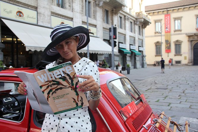 2 hour Vintage Fiat 500 Central City Tour in Milan - Santa Maria delle Grazie and The Last Supper