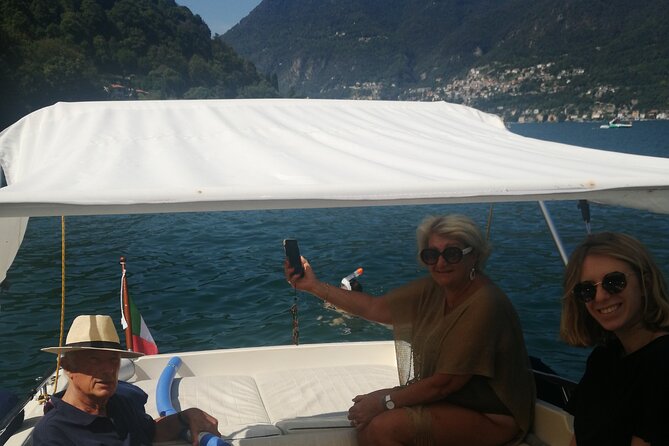 2 hours Private Boat Tour Lake Como for Groups from 1 to 6 People - Waterfalls, Isola Comacina, and the central lake