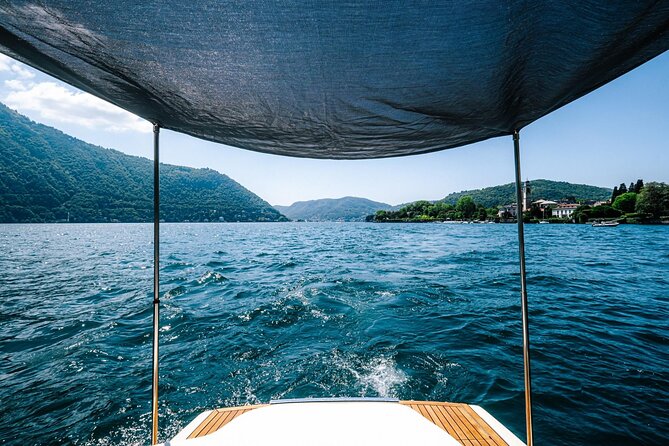 2H Private Cruise Lake Como Tender yacht Invictus 6 pax - Moltrasio, Carate Urio, and Laglio
