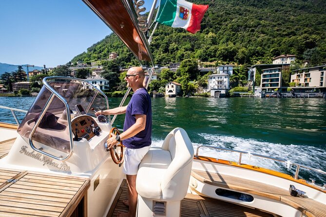 2H Private Cruise on a beautiful wooden speedboat on Lake Como - Key points to know before booking