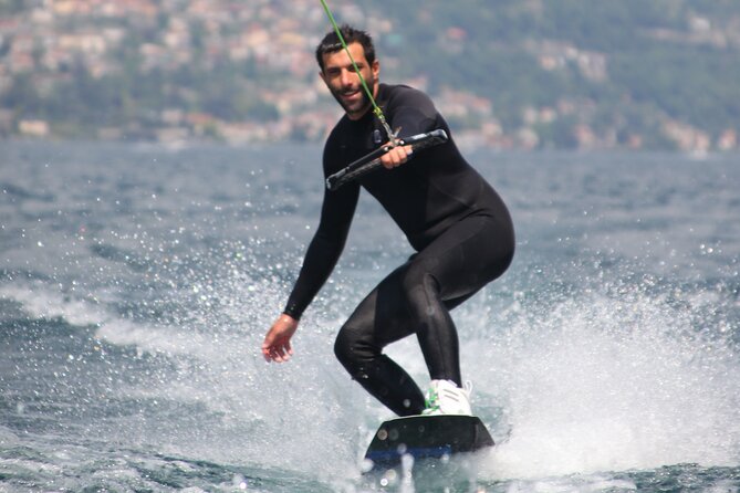 2H Wakeboard and Wakesurf on Lake Como with Mastercraft Boat - Rough water and the importance of flexibility