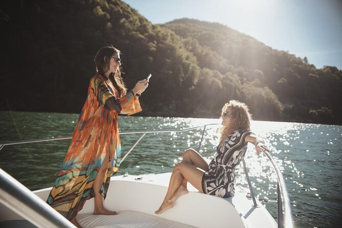 3 Hours Private Boat Cruise on Lake Como with Open Bar - Leaving Tremezzo on the floating jetty