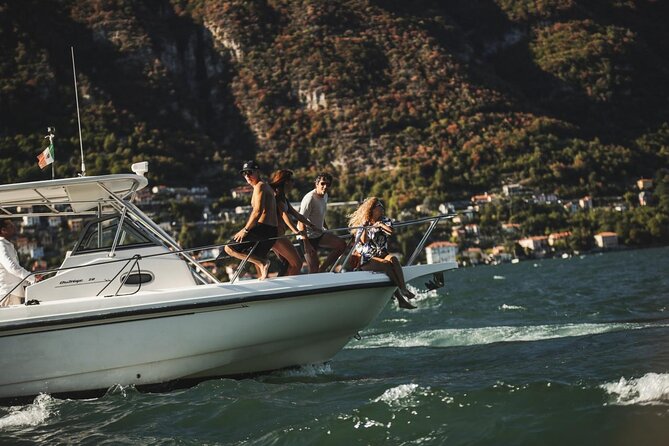 4 Hours Private Boat Cruise on Lake Como - Isola Comacina and the first chance to swim