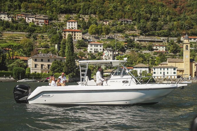 4 Hours Private Boat Cruise on Lake Como with Open Bar - Tremezzo and the view toward Bellagio