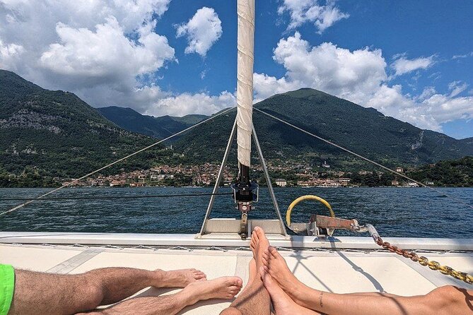 4h Catamaran Tour on Lake Como - Como Boat Rent & Cruise - Leaving Tremezzo for the central lake