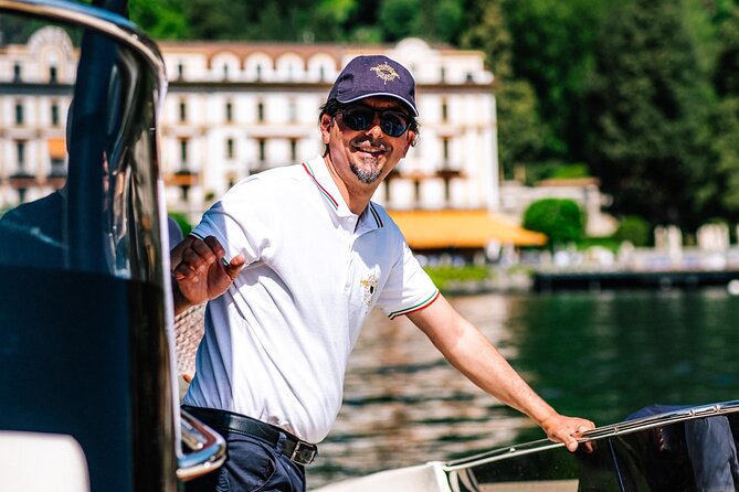 4H Private Cruise Bellagio Varenna Tender Yacht Invictus 6 Pax - Moltrasio, Laglio, and Villa Oleandra