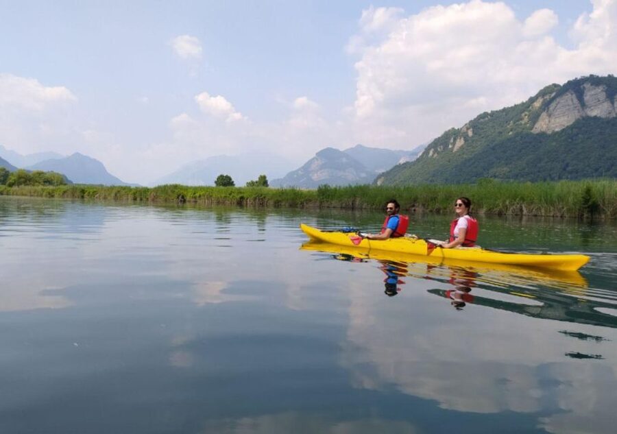 Adda River: Half day Kayak Trip - Following reeds, bends, and wooded banks