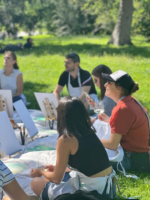 Art in the Park: Paint 'n Sip at Parco Sempione - My verdict on painting, wine, and Milan park time