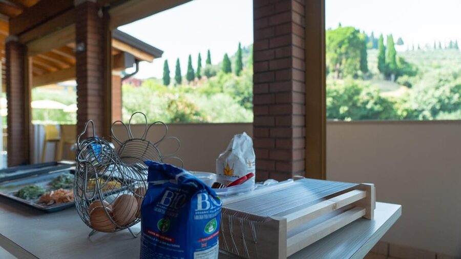 Bardolino: Garda Lake Pasta Cooking Class at Agritourism - Meeting Chef Marco and getting started
