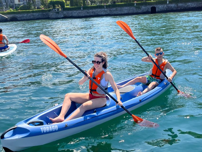 Bellagio Lake Como: Kayak Rental - South toward private villas and quiet beaches