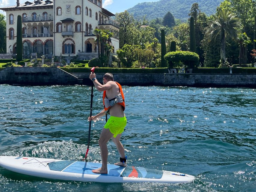 Bellagio Lake Como: Stand up Paddle Rental - North toward Villa Melzi and Loppia