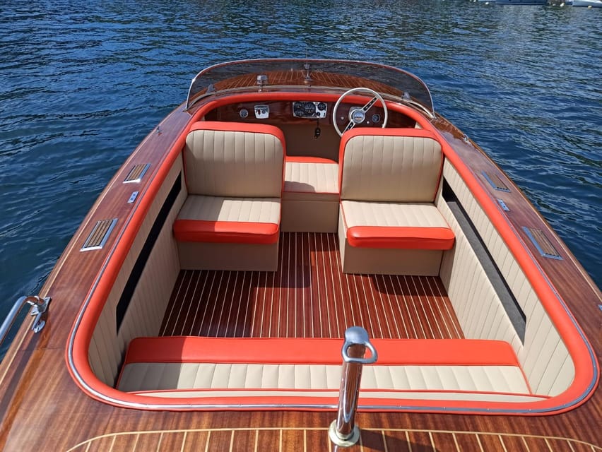 Bellagio/Menaggio: Private Trip on a Vintage Wooden Boat - Varenna, San Siro, and the film locations