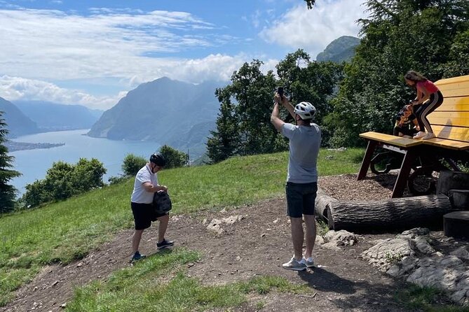 Bellagio's Wild E-bike Tour - Cycling above town for the main views