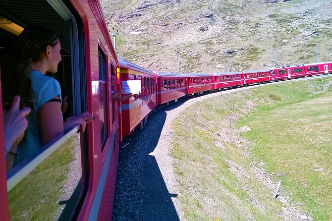 Bernina Red Train, Swiss Alps & St Moritz From Milan - Why the train makes this day worth the effort