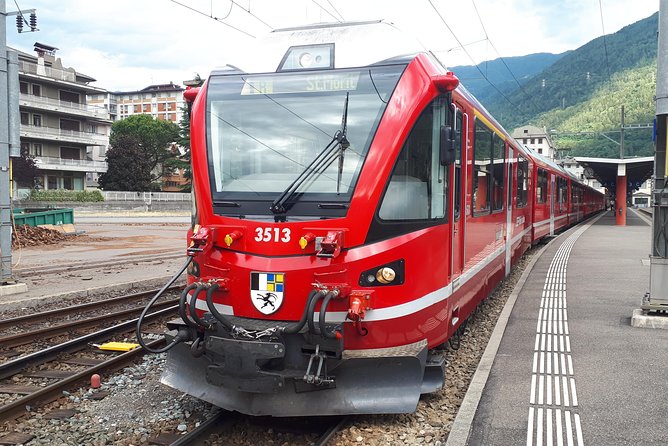 Bernina Red Train, Swiss Alps & St Moritz From Milan - A short look at St. Moritz at 1,856 meters