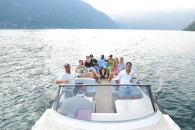 Boat Party on Lake Como - Open Bar - Colonno’s Camogge waterfall