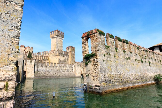 Boat Tour of Isola del Garda - A look toward Rocca di Manerba