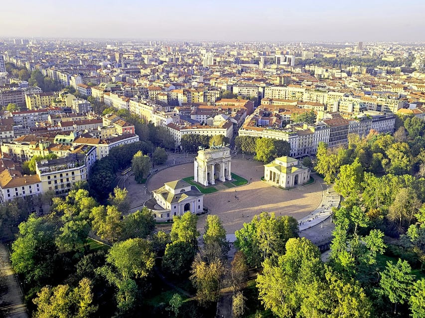 Branca Tower and Sforza Castle Guided Tour - Parco Sempione, from hunting ground to public park