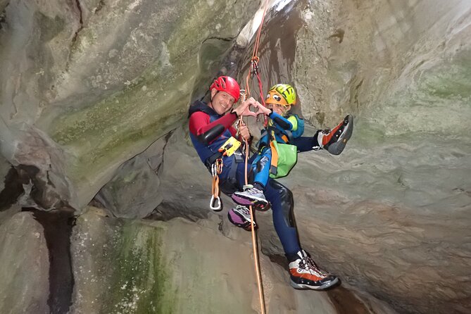 Canyoning "Family-Fun" - family friendly Canyoningtour - Tremosine sul Garda: the setting for the first part