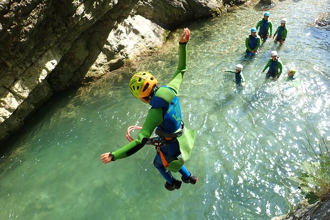 Canyoning "Family-Fun" - family friendly Canyoningtour - Following the river toward Lake Garda