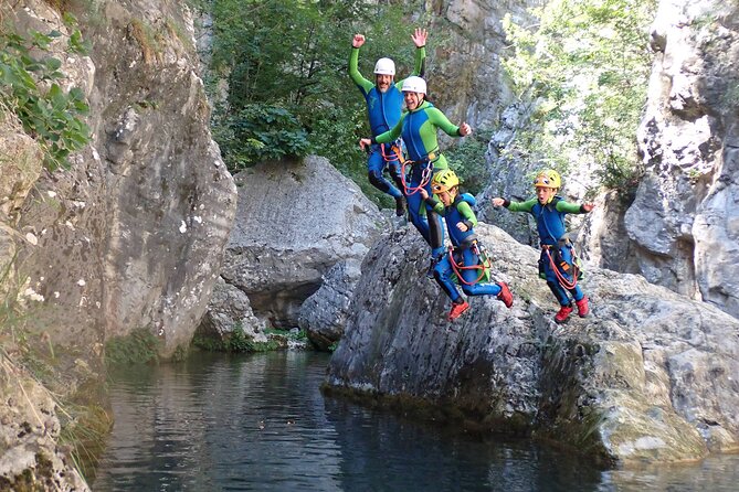 Canyoning "Family-Fun" - family friendly Canyoningtour - What the two-hour schedule really gives you