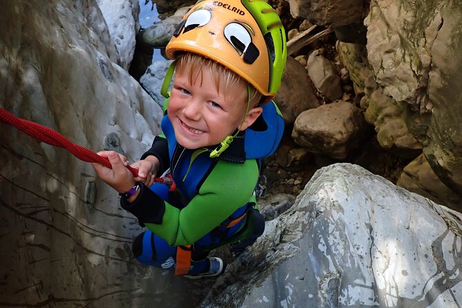 Canyoning "Family-Fun" - family friendly Canyoningtour - Guides who keep the mood calm