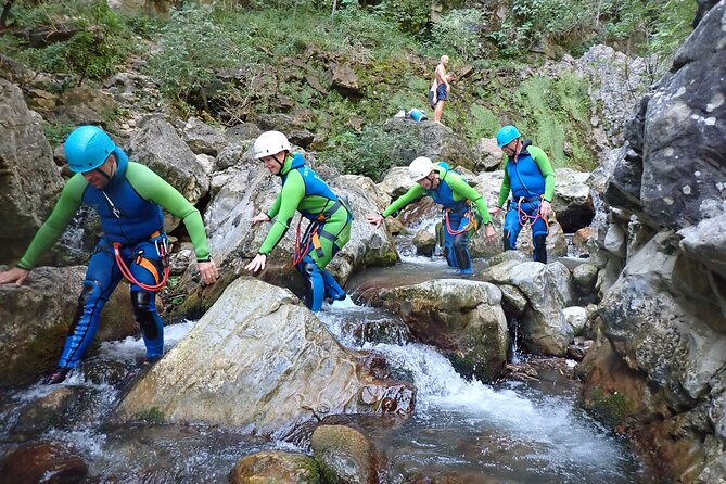 Canyoning "Family-Fun" - family friendly Canyoningtour - The photo service is a useful extra