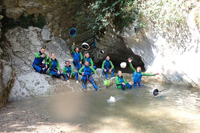 Canyoning "Gumpenfever" - beginner Canyoningtour for everyone - Free photos from the waterproof camera