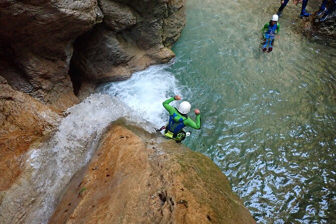 Canyoning "Summerrain" - fullday Canyoning Tour also for beginner - Key points at a glance