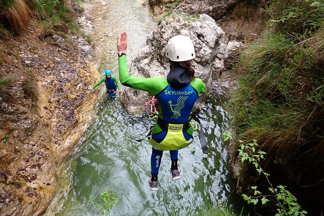 Canyoning "Summerrain" - fullday Canyoning Tour also for beginner - Is $133 good value?