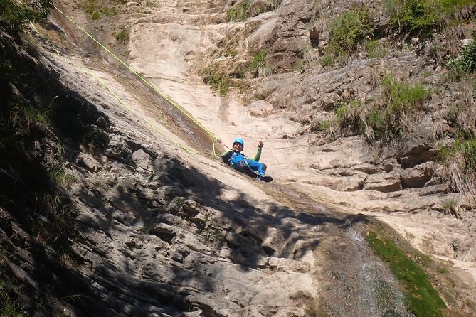 Canyoning "Vione" - advanced Canyoningtour also for sportive beginner - Abseiling is not automatically hands-on