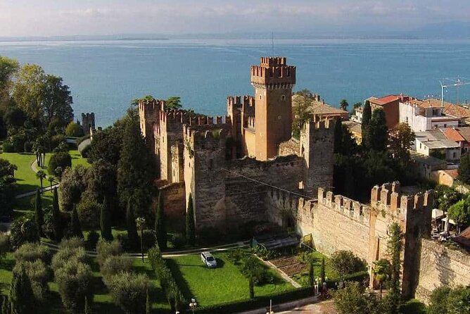 Castles boat tour with Bardolino wine tasting and nibbles - More castles, then the Sirmione drawbridge