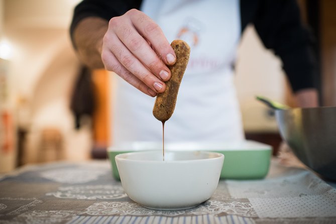 Cesarine: Small group Pasta and Tiramisu class in Lake Garda - Tiramisu gives the class a sweet finish