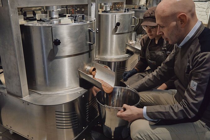Chocolate Experience at La Fabbrica del Cioccolato in Milan - Roasting the beans and separating the shells