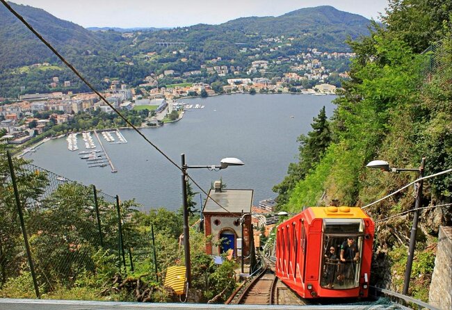Como Brunate Torno. The Breathtaking Scenery - A mountain day above the lake, not a lakeside walk