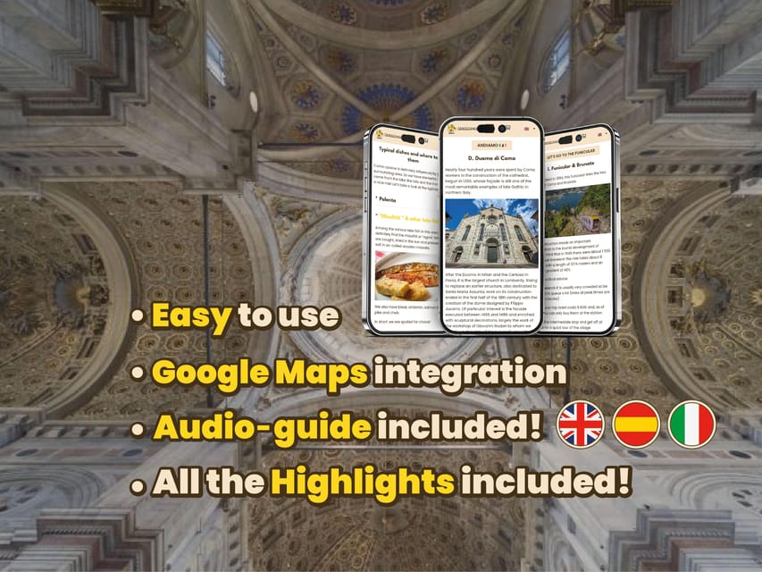 Como: Digital Audioguide made with a Local for your Tour - The optional Brunate idea