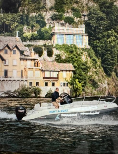 Como Lake: 1h boat rental without license and self-driving - What One Hour on Lake Como Really Gives You