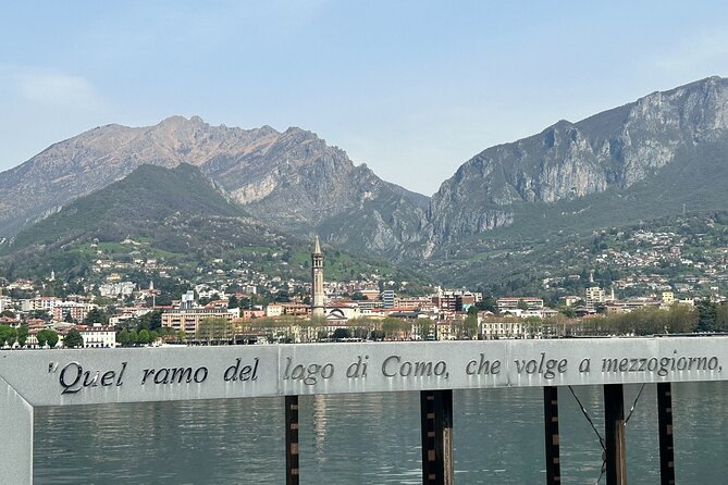 Como Lake Boat Private Tour from Lecco by Speedboat with Driver - Malgrate and Pescarenico from the water