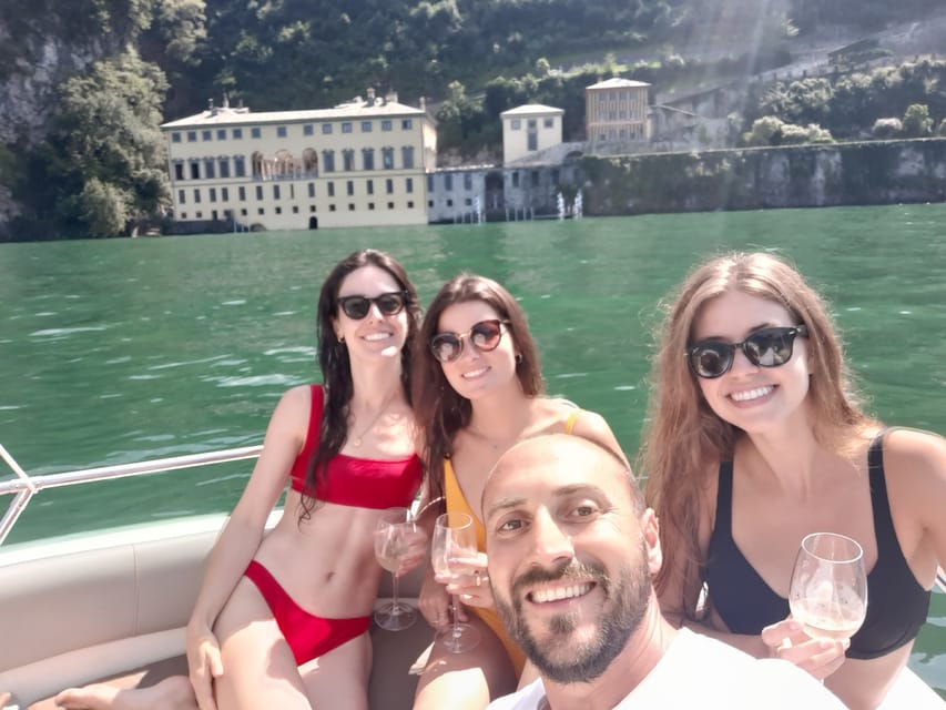 Como: Lake Como Private Boat Tour with Wine - Tremezzo and the grand villas