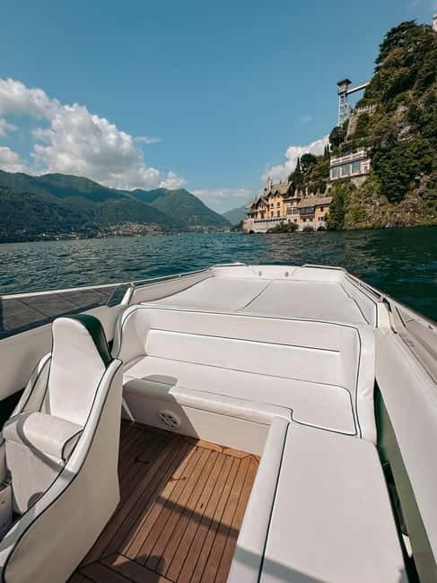Como: Lake Como Private Guided Boat Tour - Starting in Como and heading toward Villa Geno