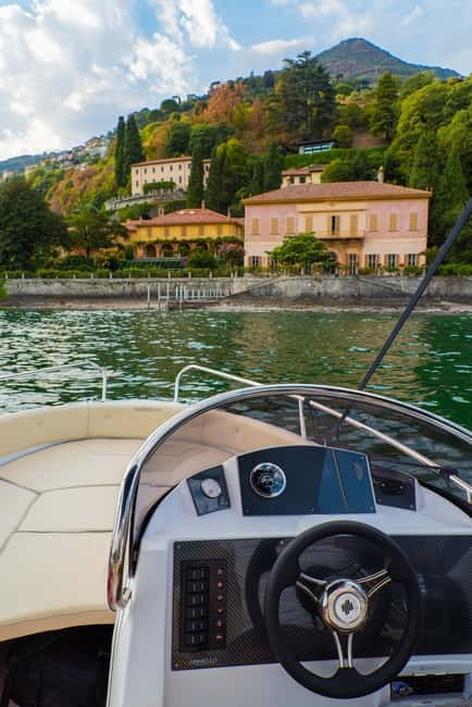 Como: Private 1-Hour Boat Rental - Taking the wheel on Lake Como