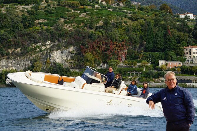 Dreamer tour(1 H) luxury boat aperitif onboard - Villa Troubetzkoy and the story behind Turbascogli