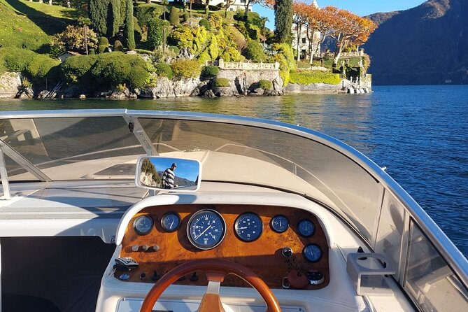 Exclusive Private Guided Boat Tour on Lake Como 1H - 4H - Villa del Balbiano and Villa Balbianello