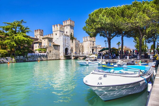 From Garda/Bardolino: 4-hour Guided Boat Cruise to Sirmione - Why Sirmione works so well from a boat